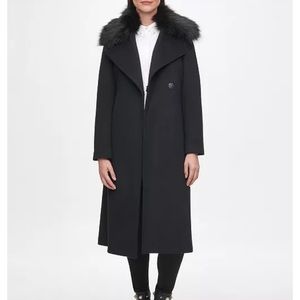 Long wool coat by Karl Lagerfeld